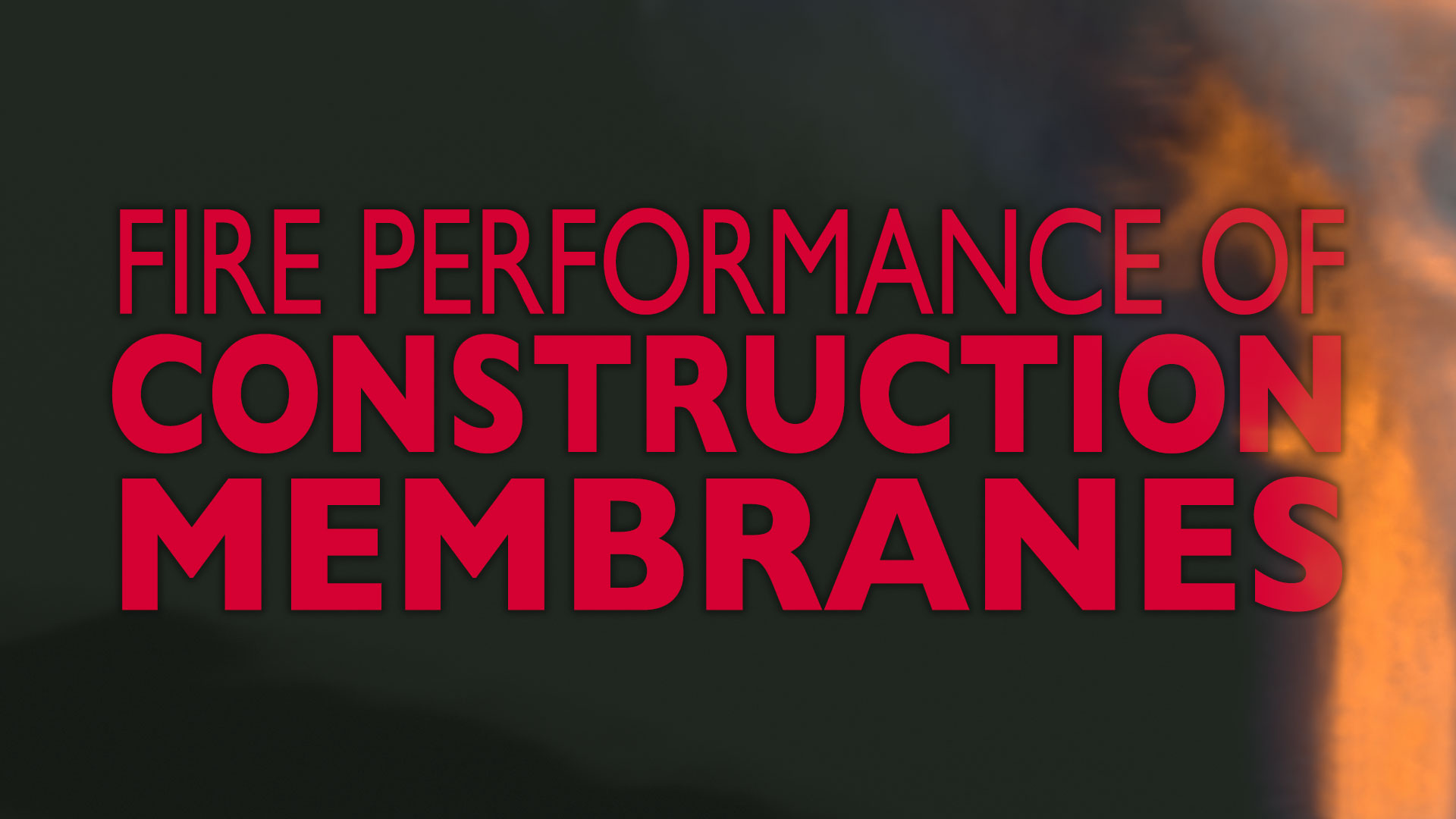 Welcome to our 30-minute webinar, "Fire Performance of Construction Membranes". This webinar is followed by a Live Zoom Q&A session hosted by our Managing Director Keira Proctor, alongside our team of technical experts.